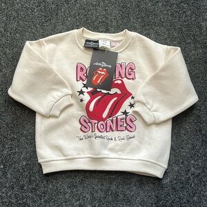 Zara Rolling Stones oversized sweatshirt 12-18m NWT bundle to save